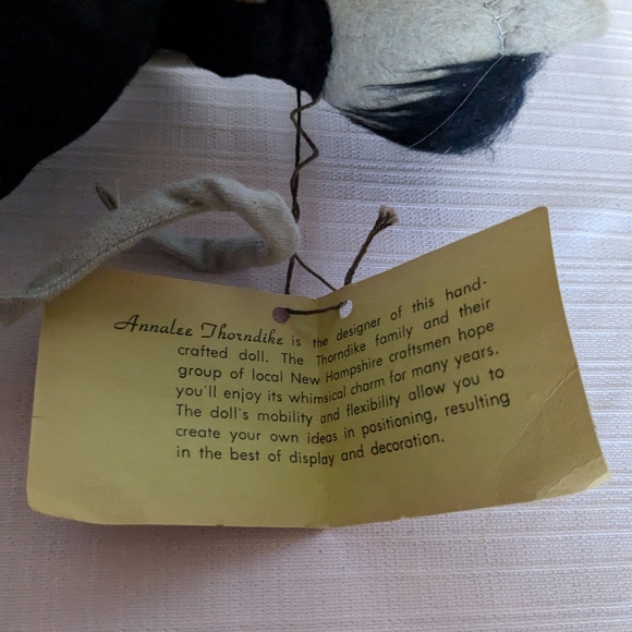 VTG AnnaLee dolls mice bride and groom couple wedding mouse - Picture 11 of 17